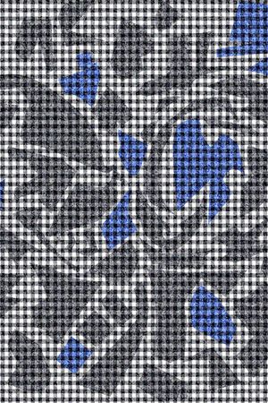 格子印花华亿平台图片