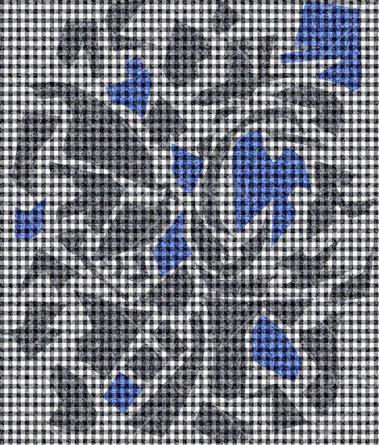 格子印花华亿平台图片