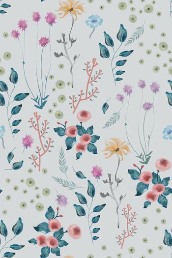 绿植树叶印花华亿平台图片