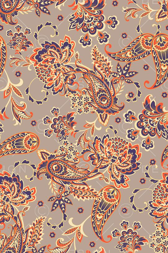 复古印花华亿平台图片