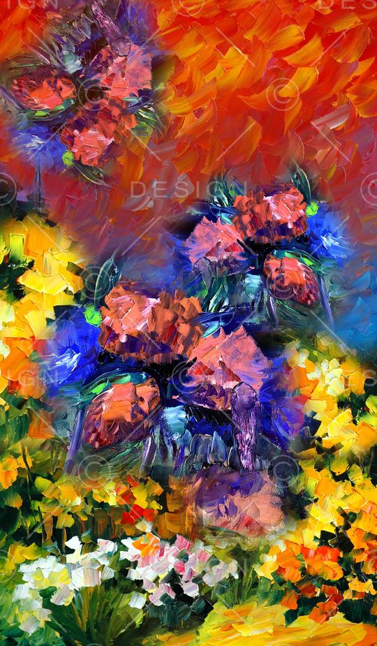 定位花印花华亿平台图片