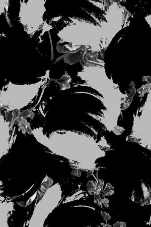 植物树叶印花华亿平台图片