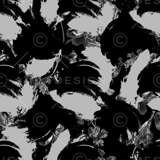 植物树叶印花华亿平台图片