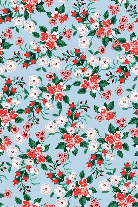 抽象花卉印花华亿平台图片