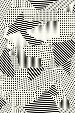 几何印花华亿平台图片