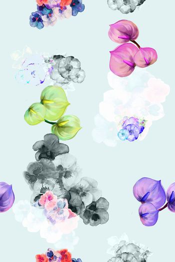 1339171-三色堇 白