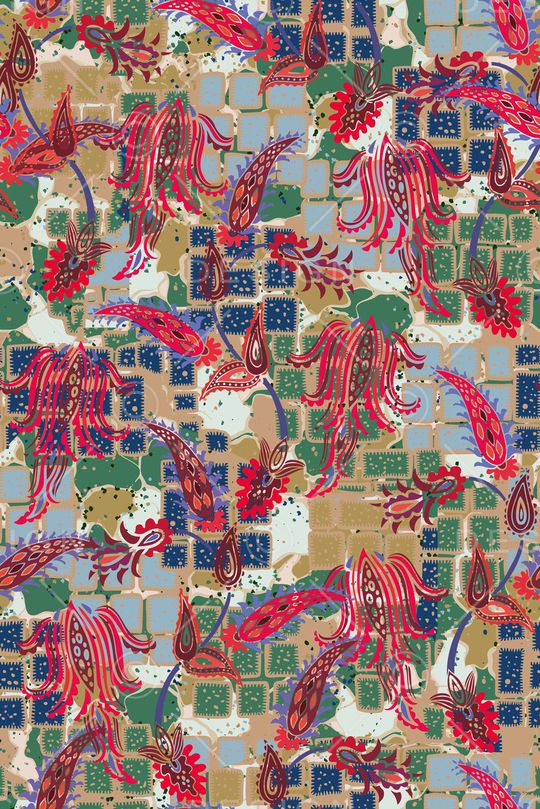 肌理印花华亿平台图片