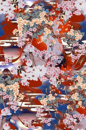 香云纱印花华亿平台图片