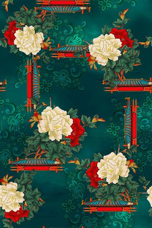 香云纱印花华亿平台图片