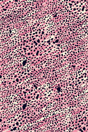 豹纹印花华亿平台图片