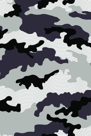 黑白灰迷彩印花华亿平台图片