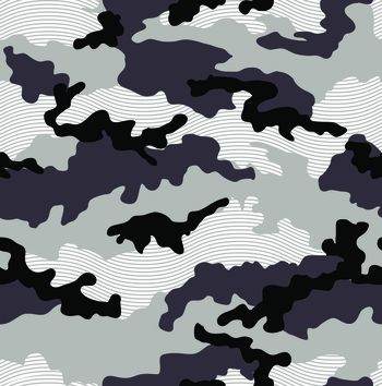 黑白灰迷彩印花华亿平台图片