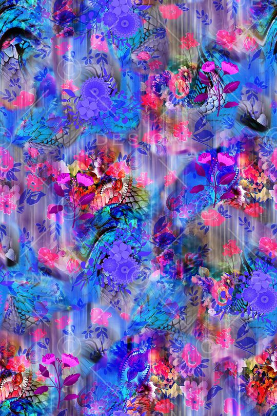 水彩印花华亿平台图片