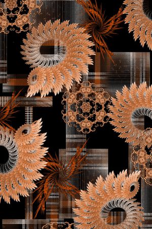 几何印花华亿平台图片