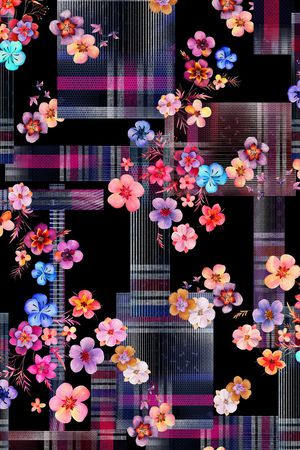 绿植树叶印花华亿平台图片