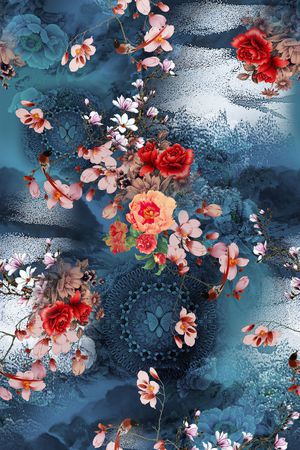 香云纱印花华亿平台图片