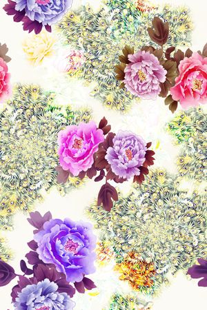 插画印花华亿平台图片