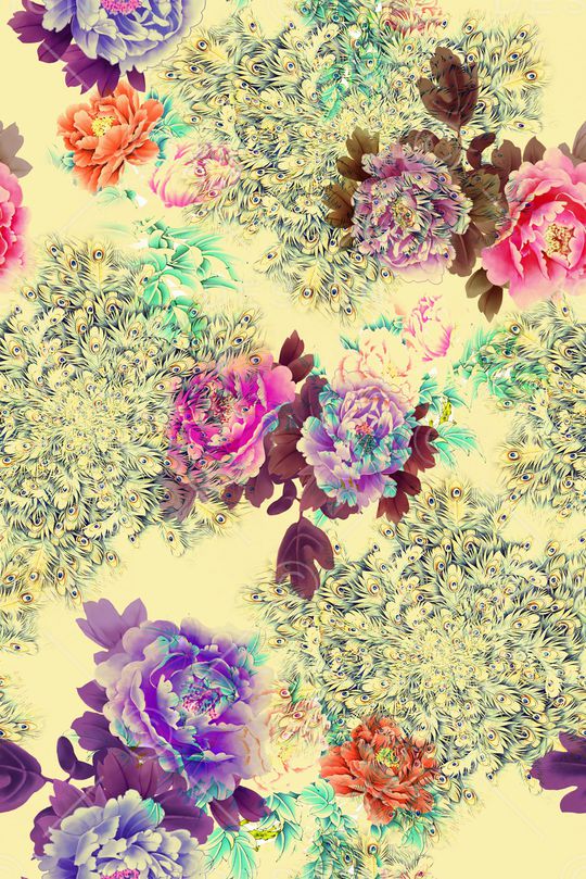 插画印花华亿平台图片