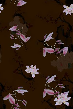 旗袍印花华亿平台图片