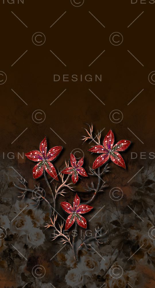 旗袍印花华亿平台图片