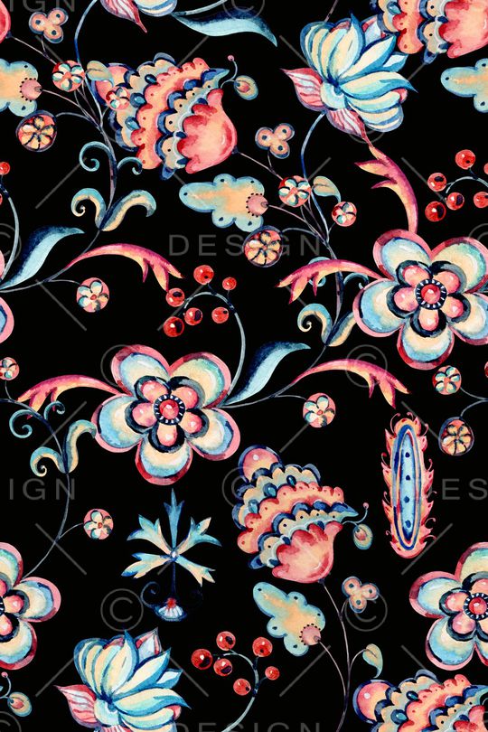 水彩印花华亿平台图片