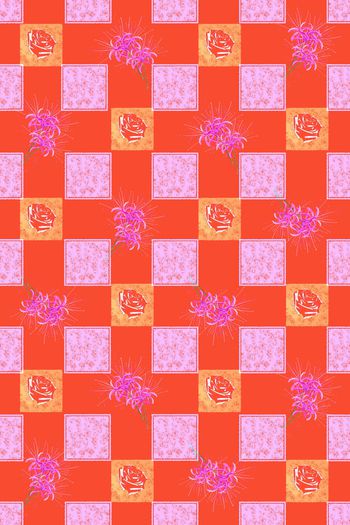 1339823-格子纹-红