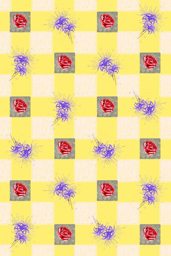 1339824-格子纹-黄