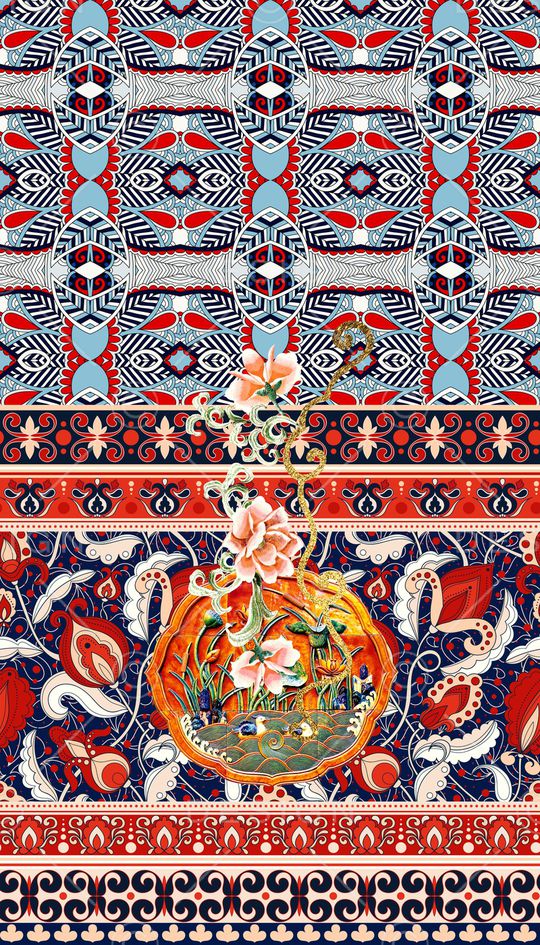 定位花印花华亿平台图片