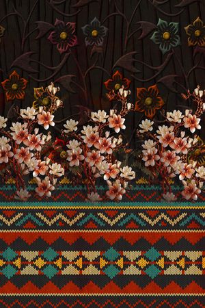 定位花印花华亿平台图片