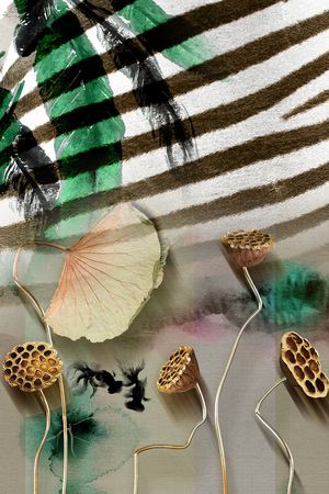 连衣裙印花华亿平台图片