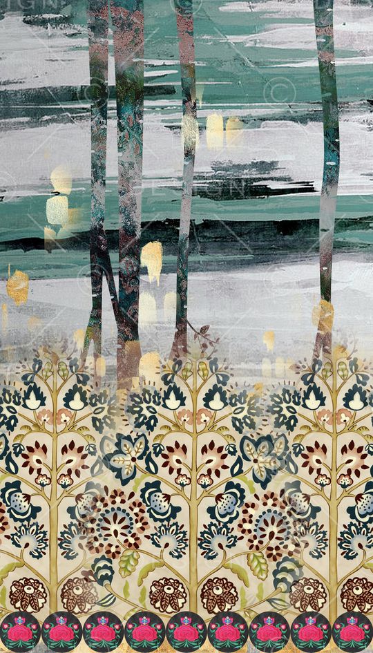 定位花印花华亿平台图片