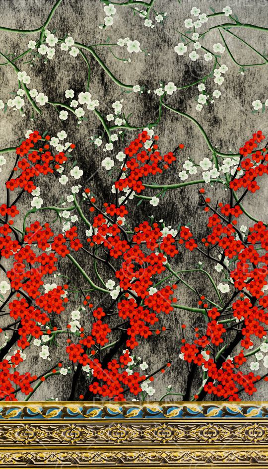 定位花印花华亿平台图片