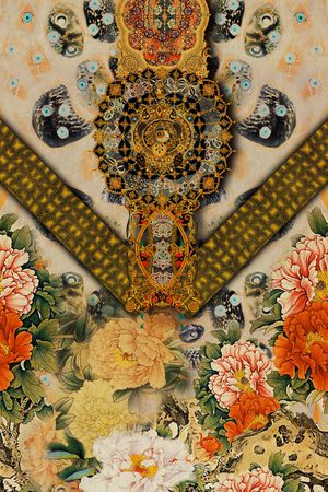 定位花印花华亿平台图片