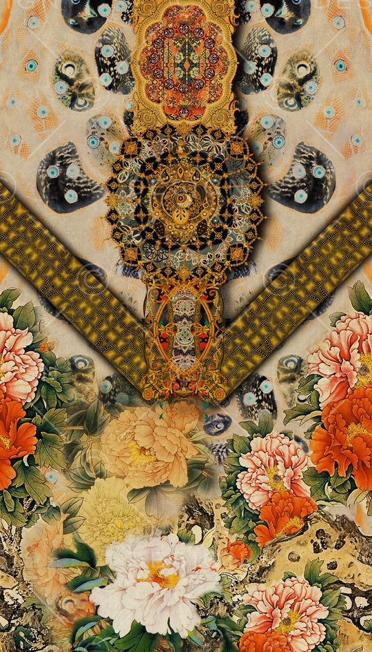 定位花印花华亿平台图片