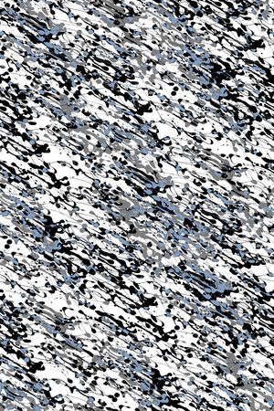 抽象男装印花华亿平台图片