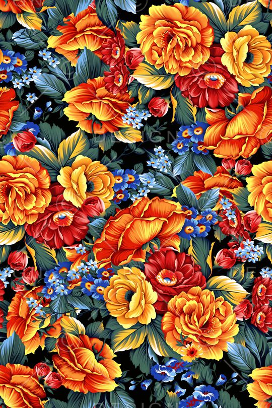 植物印花华亿平台图片