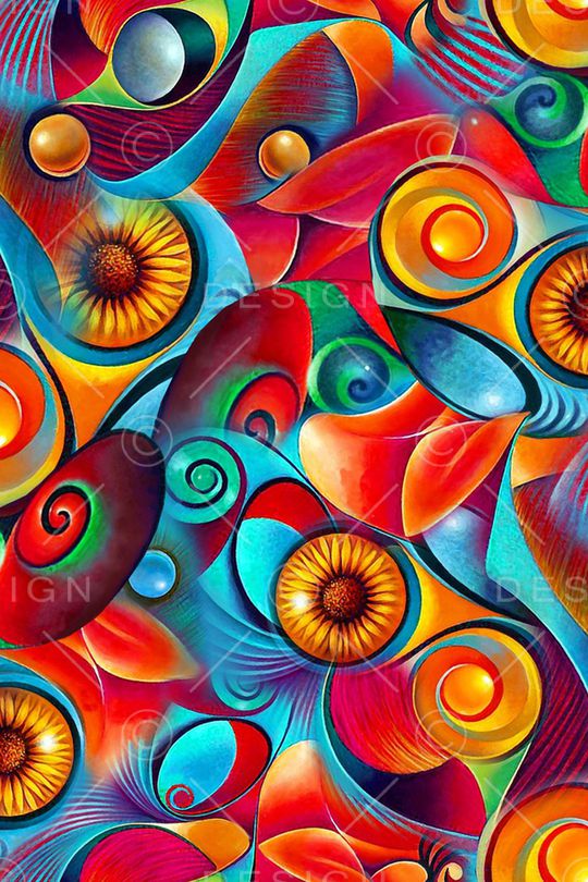 几何印花华亿平台图片