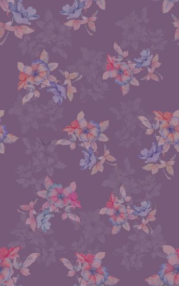 照片花卉印花华亿平台图片