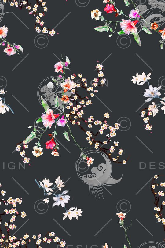 旗袍印花华亿平台图片