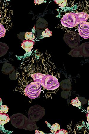 旗袍印花华亿平台图片