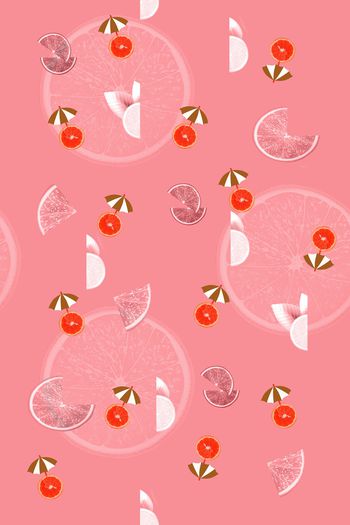 1340159-橙子切片-红