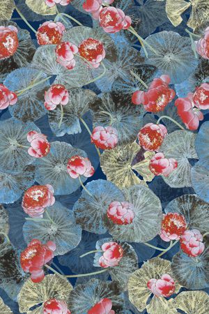 旗袍印花华亿平台图片