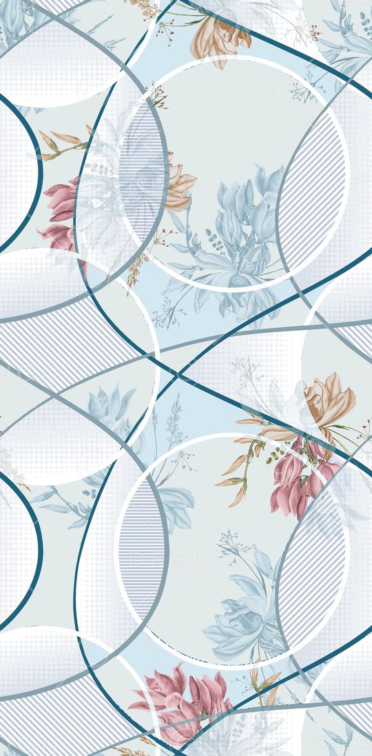 线条画印花华亿平台图片