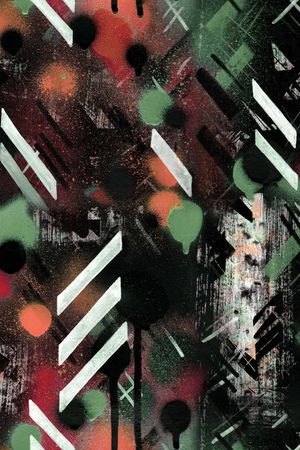 几何男装印花华亿平台图片