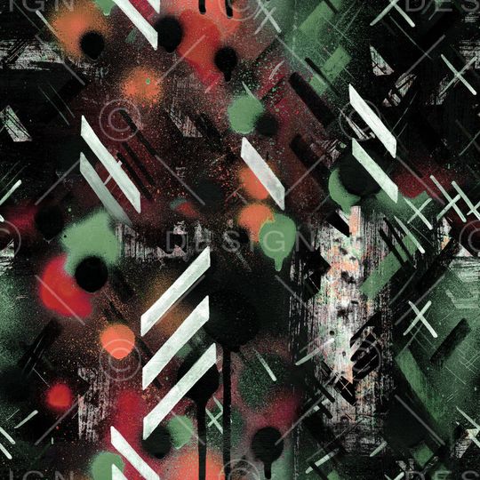 几何男装印花华亿平台图片