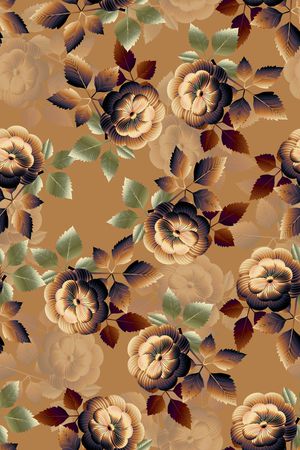 中老年花印花华亿平台图片