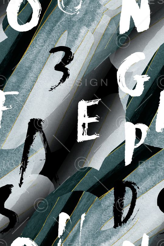 字母印花华亿平台图片