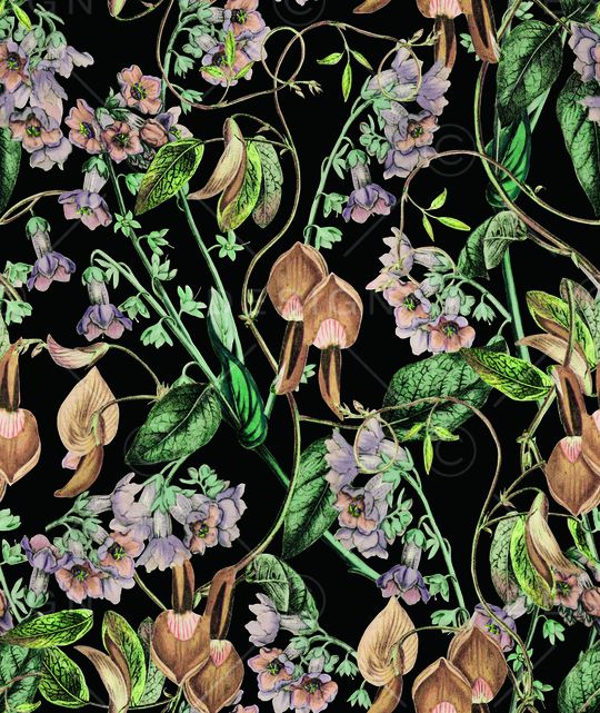 绿植树叶印花华亿平台图片