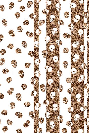 豹纹印花华亿平台图片