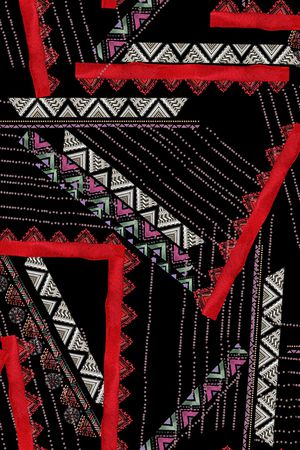 几何印花华亿平台图片